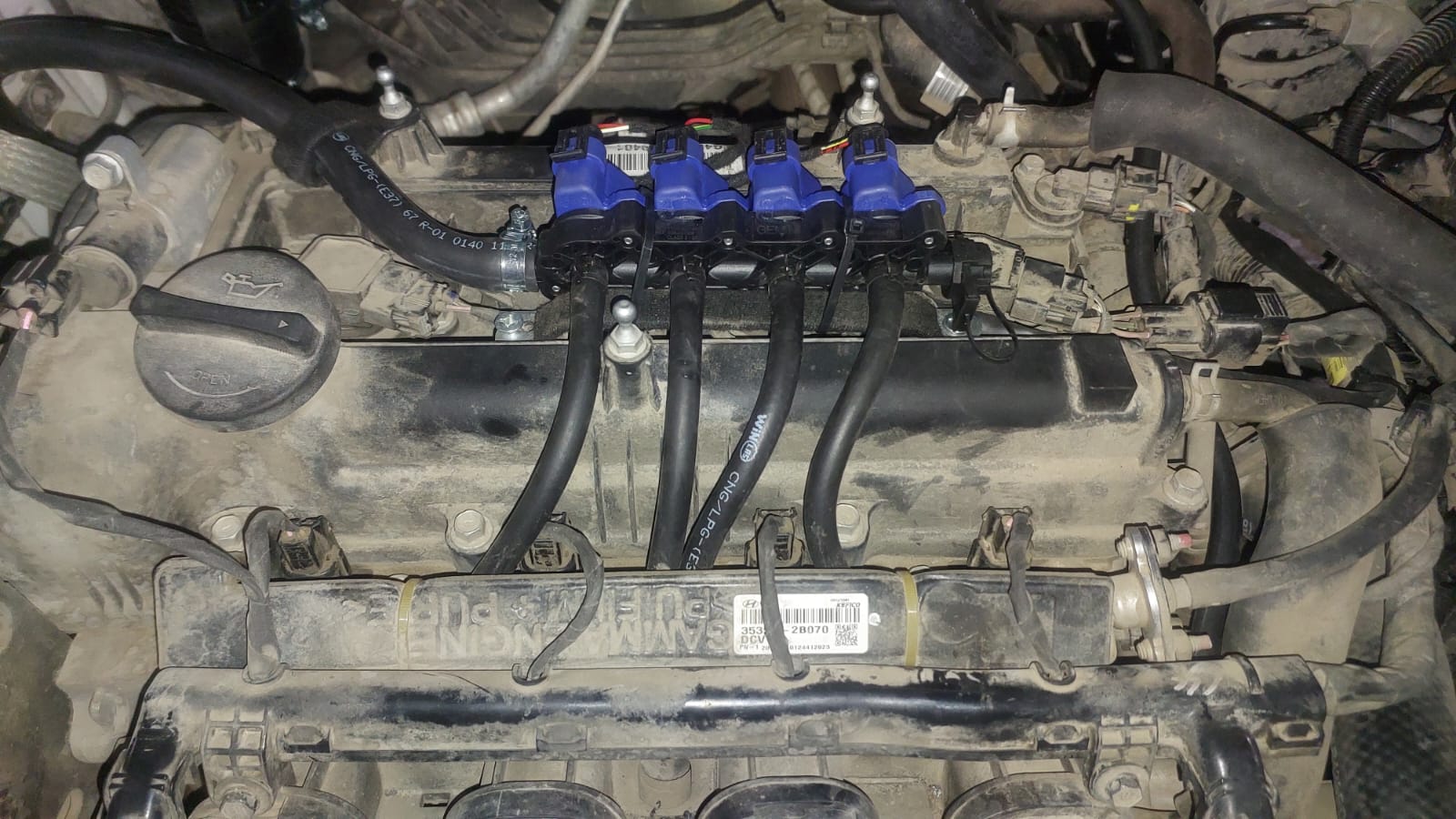 Hyundai elentra prins teknomax plus obd lpg montajı